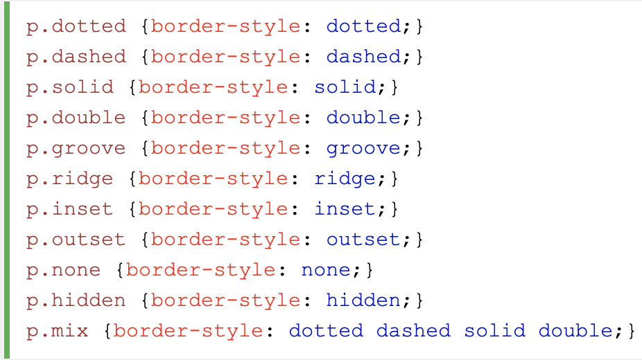 Image of border code